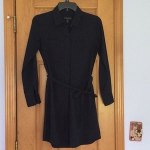 Banana Republic Button Up Dress in Dark Navy